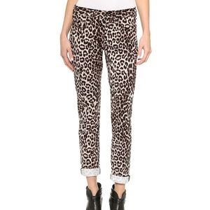 NWT Rag & Bone the Boyfriend Jean in Snow Leopard